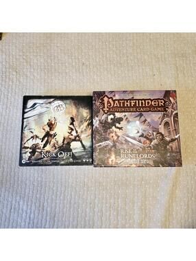 Guild Ball Kick Off! Board Game + Pathfinder Rise Of Runelords